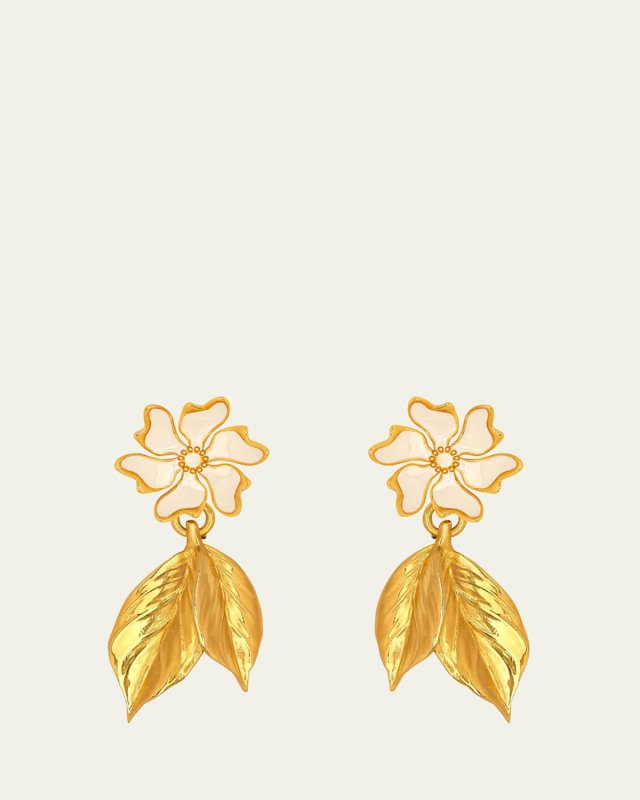 Cherry Blossom Dangle Earrings